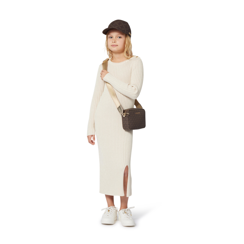 Vestido comprido de malha MICHAEL KORS 
                    GIRL