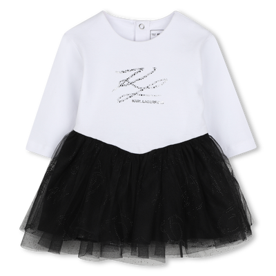 Vestido de cerim&ocirc;nia KARL LAGERFELD KIDS GIRL
