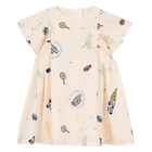 Vestido poplin KENZO KIDS 
                    GIRL