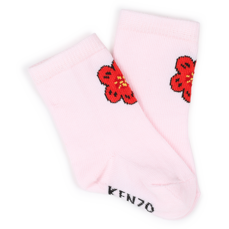 CONJUNTO DE 2 PARES DE MEIAS KENZO KIDS 
                        UNISEX