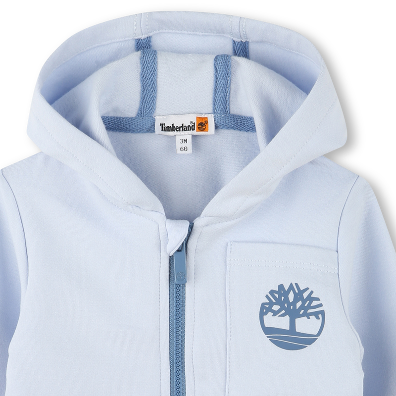 Hooded Zipped Sweatshirt TIMBERLAND 
                    BOY