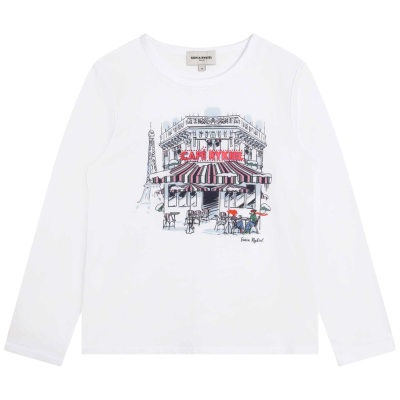 T-SHIRT MANGAS COMPRIDAS SONIA RYKIEL 
                    GIRL