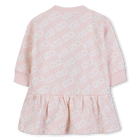 Vestido de l&atilde; estampado KENZO KIDS 
                    GIRL