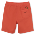 Bermudas algod&atilde;o com emblema KENZO KIDS 
                    BOY