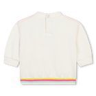 Sweatshirt em molet&atilde;o BILLIEBLUSH 
                    GIRL