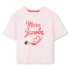 T-shirt de manga curta MARC JACOBS 
                    GIRL