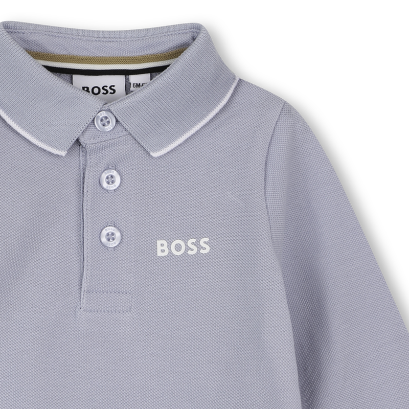 Polo de mangas longas BOSS 
                        BOY