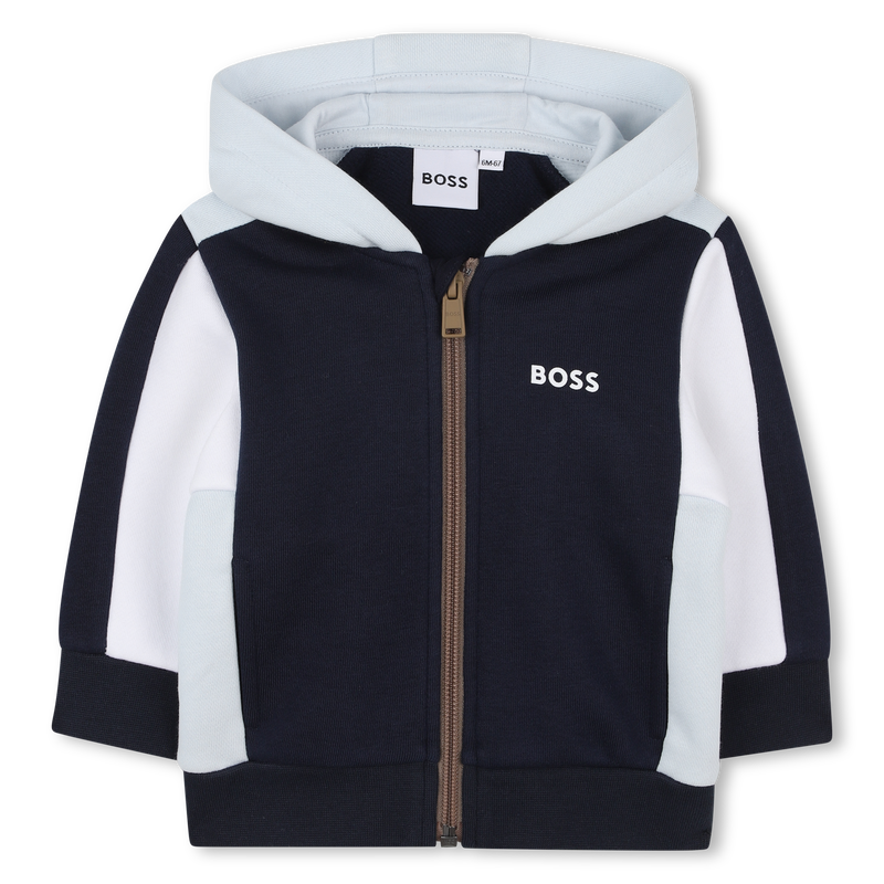 Cardigan com capuz BOSS 
                    BOY