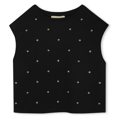 T-shirt de cerim&oacute;nia algod&atilde;o MICHAEL KORS GIRL