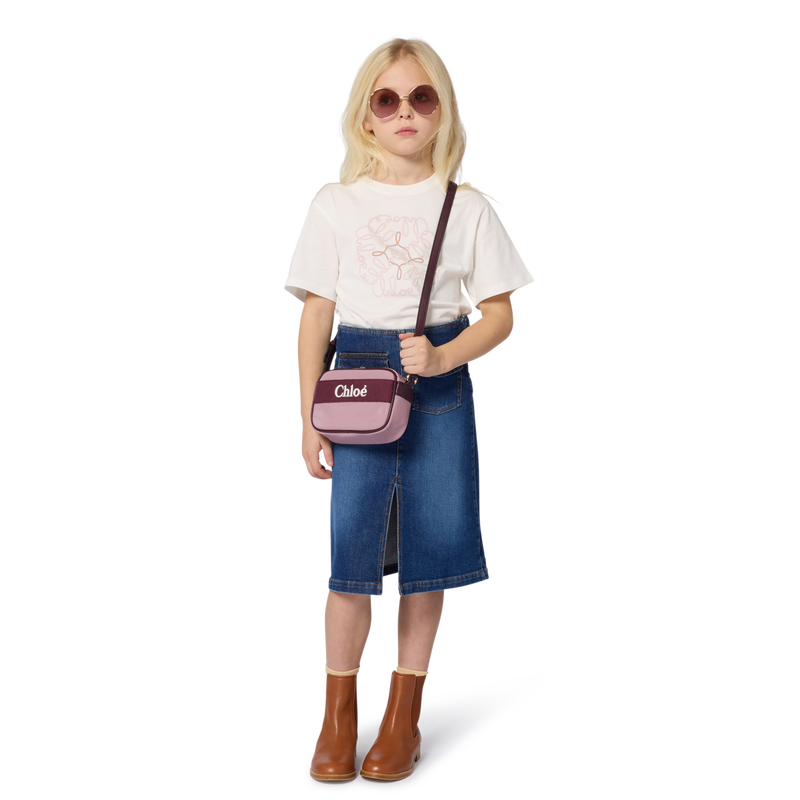 Saia midi jeans CHLOE 
                    GIRL