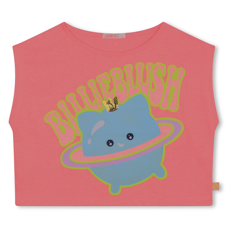 T-shirt larga estampada BILLIEBLUSH 
                    GIRL