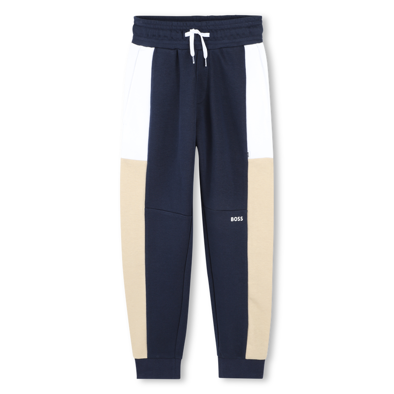 Cal&ccedil;as de jogging em molet&atilde;o BOSS 
                        BOY