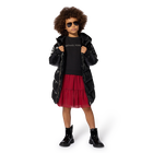 Casaco acolchoado com capuz MICHAEL KORS 
                    GIRL