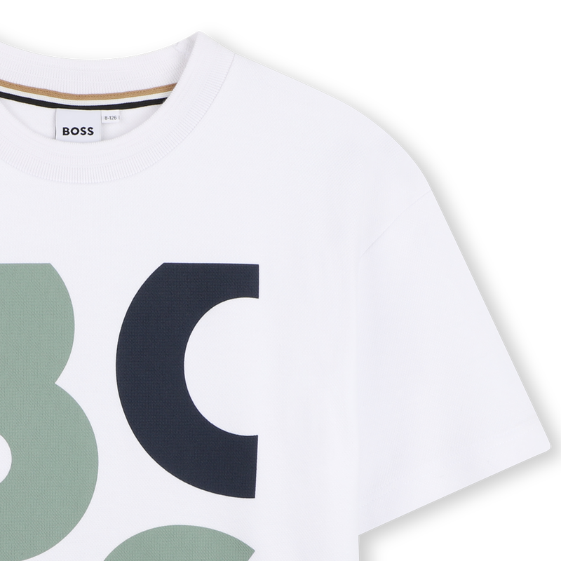 T-SHIRT DE MANGA CURTA BOSS 
                        BOY