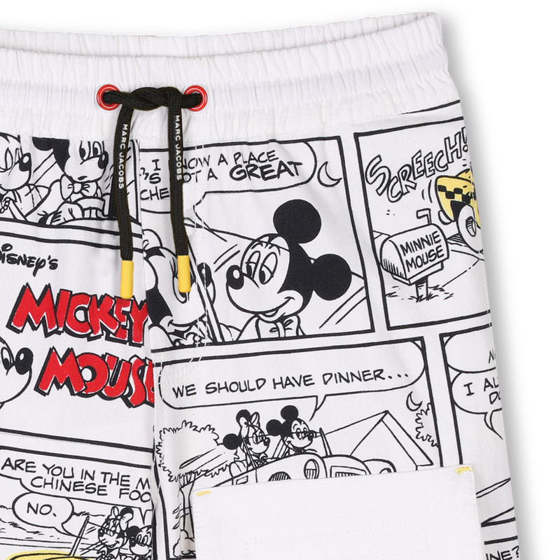 Bermudas em tela de algod&atilde;o MARC JACOBS 
                        BOY