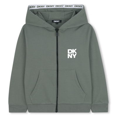 Cardigan com capuz DKNY BOY