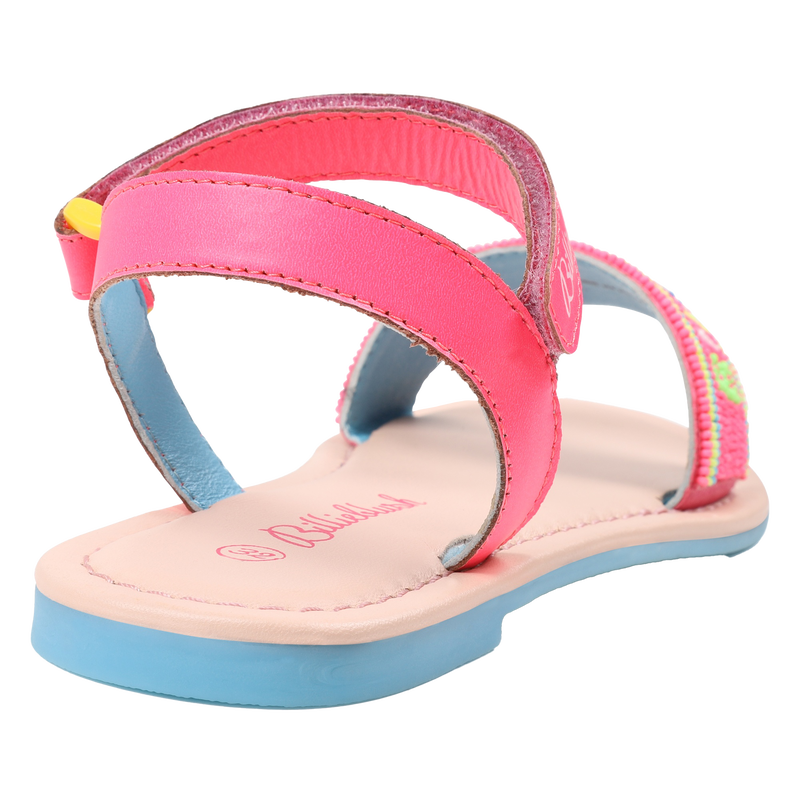 Sandálias em couro BILLIEBLUSH 
                    GIRL