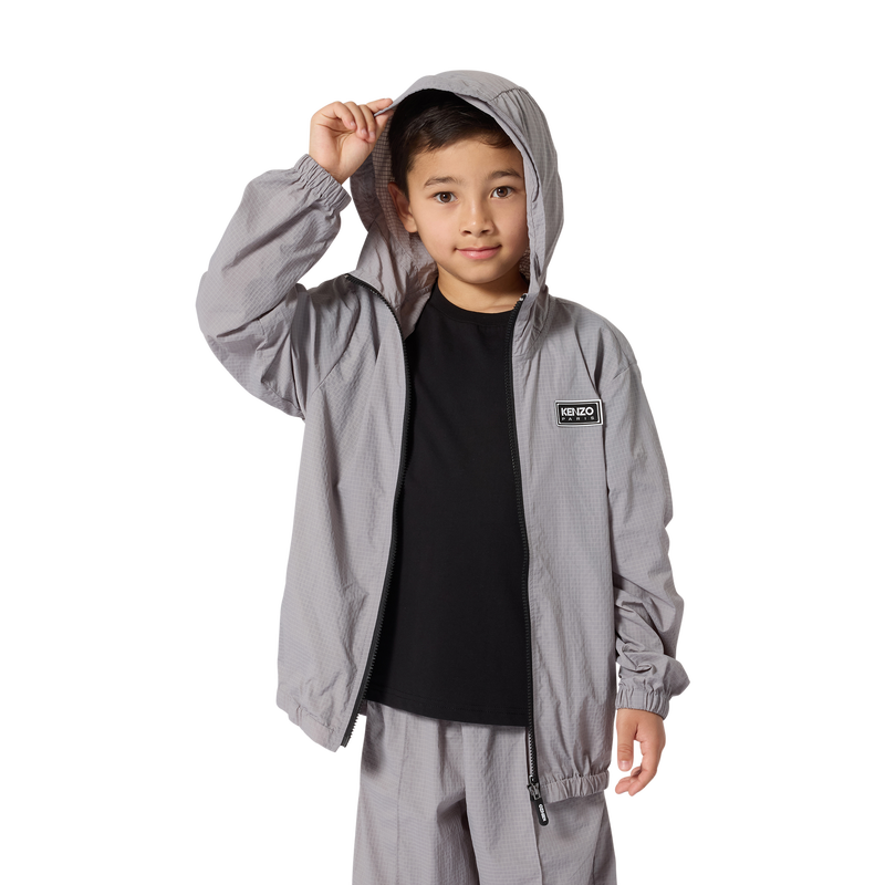 Corta-vento com capuz KENZO KIDS 
                        BOY