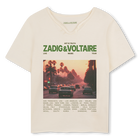 T-shirt de manga curta ZADIG & VOLTAIRE 
                    MENINO