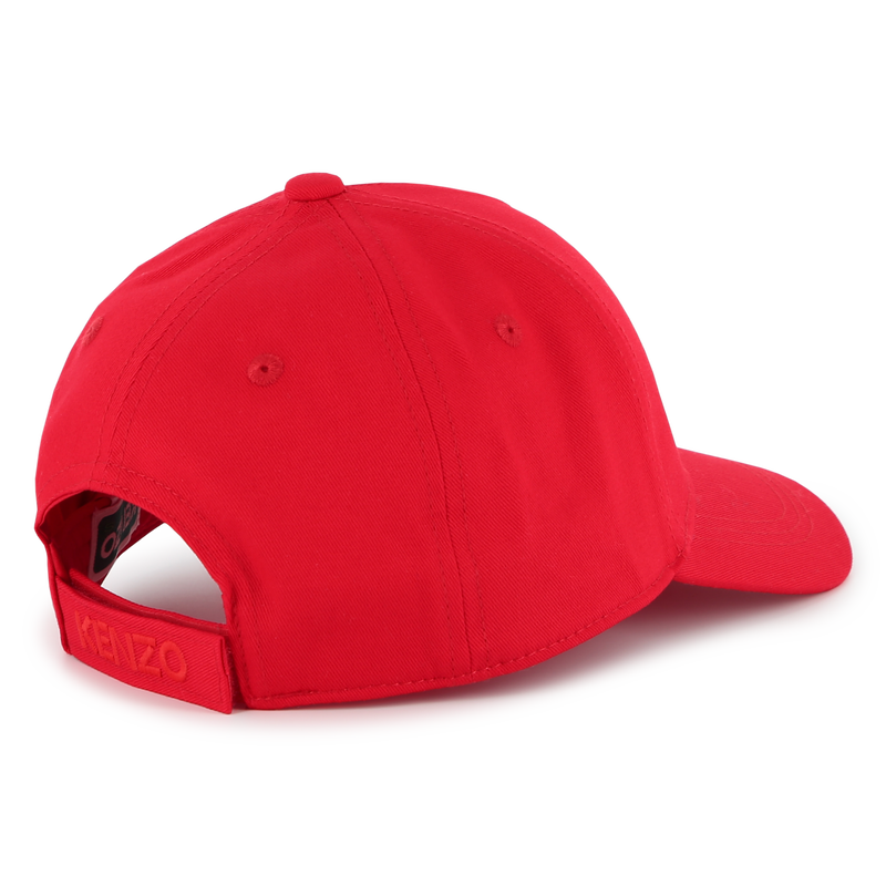 Bon&eacute; de algod&atilde;o com bordado KENZO KIDS 
                        UNISEX