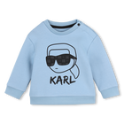 Conjunto de moletom e cal&ccedil;a KARL LAGERFELD KIDS 
                    MENINO