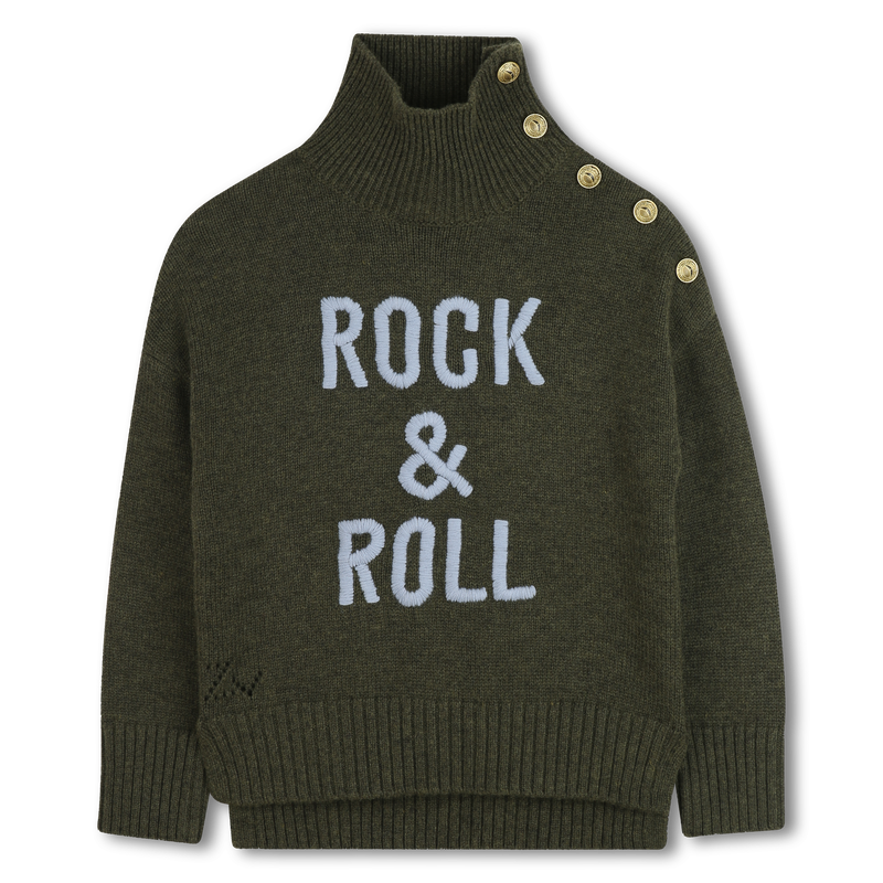 Camisola com decote alto abotoado ZADIG & VOLTAIRE 
                    GIRL