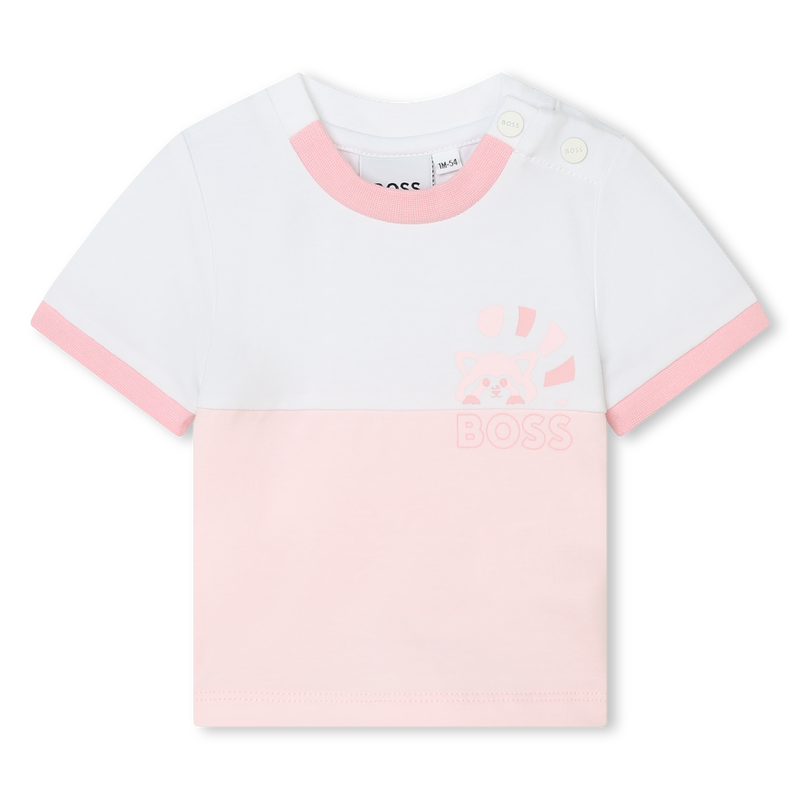 Conjunto calções e t-shirt BOSS 
                    GIRL