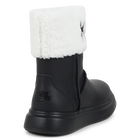 Botins em pele com revirado KARL LAGERFELD KIDS 
                    GIRL