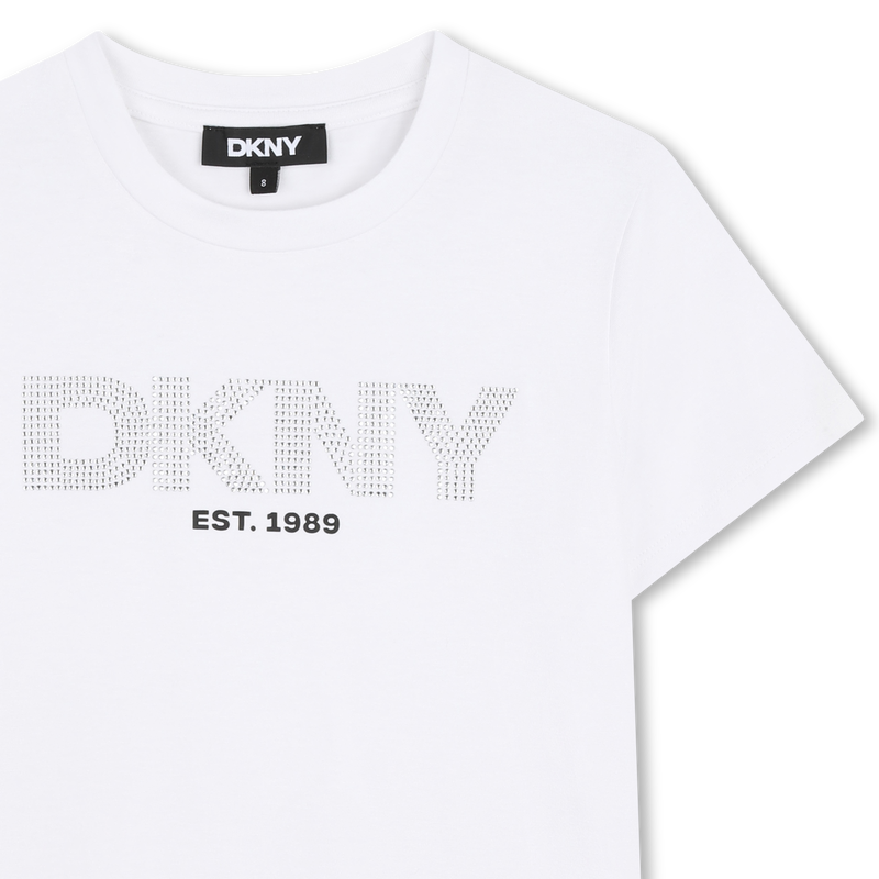 T-shirt de manga curta DKNY 
                        GIRL