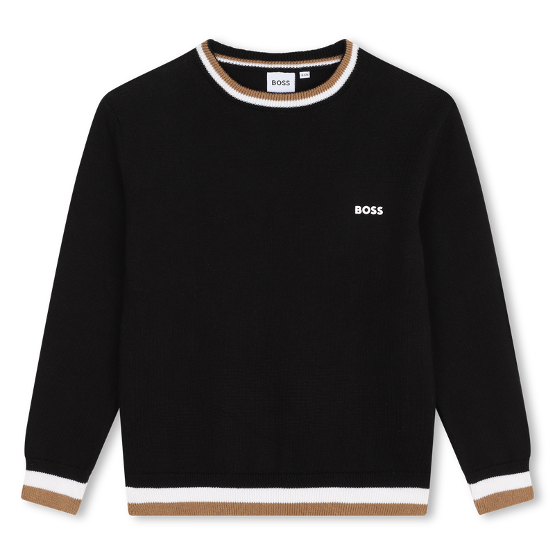 Pul&ocirc;ver de malha BOSS 
                        BOY