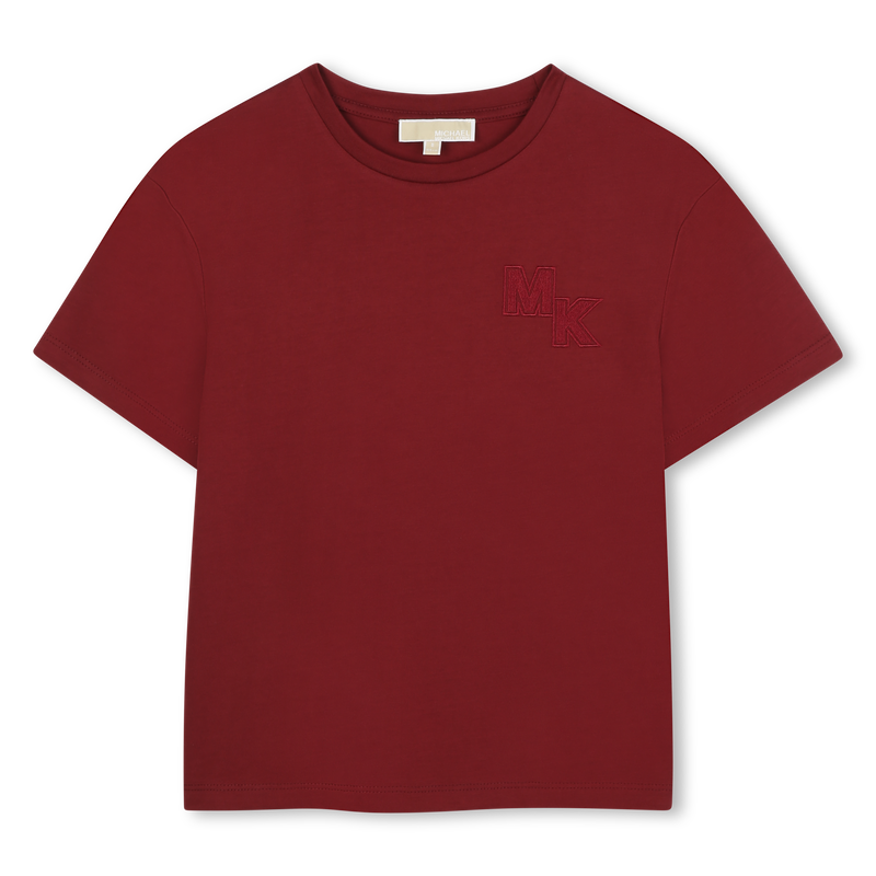 T-shirt de manga curta em jersey MICHAEL KORS 
                    GIRL