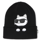 Gorro e cachecol tubular KARL LAGERFELD KIDS 
                    GIRL
