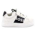 Sapatilhas de pele com velcro BOSS 
                    BOY
