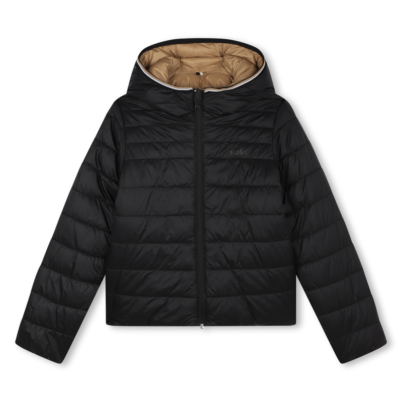 Blus&atilde;o de penas manga comprida BOSS 
                        BOY