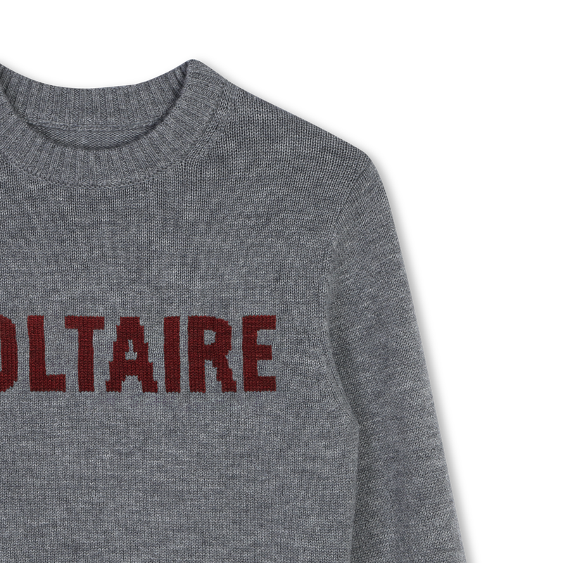 Camisola com gola redonda ZADIG & VOLTAIRE 
                    BOY
