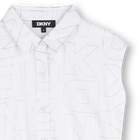 Vestido estampado DKNY 
                    GIRL
