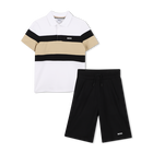 Polo + conjunto bermudas BOSS 
                    BOY