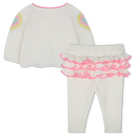 Conjunto de malha de algod&atilde;o BILLIEBLUSH 
                    GIRL