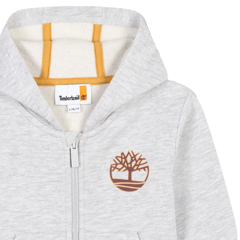 Sweatshirt com fecho com capuz TIMBERLAND 
                    BOY