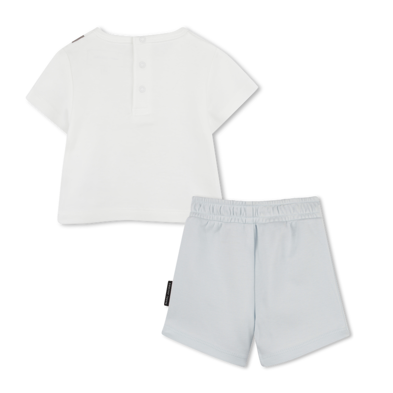 Cotton T-shirt and shorts THE MARC JACOBS 
                    UNISEX