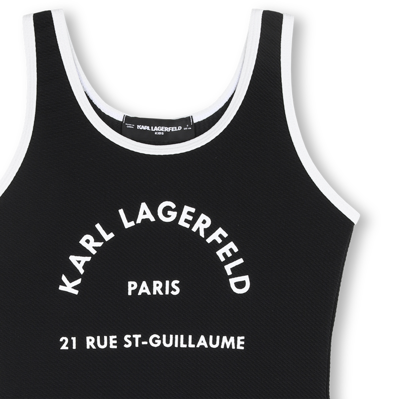 FATO DE BANHO DE 1 PE&Ccedil;A KARL LAGERFELD KIDS 
                        GIRL