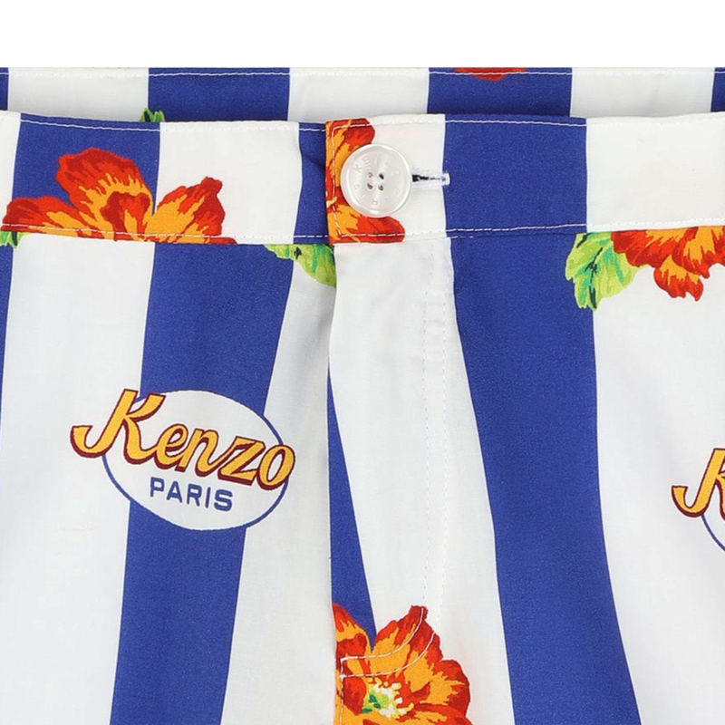 Bermudas em algodão KENZO KIDS 
                    BOY