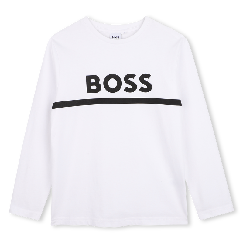 T-SHIRT DE MANGA COMPRIDA BOSS 
                        BOY
