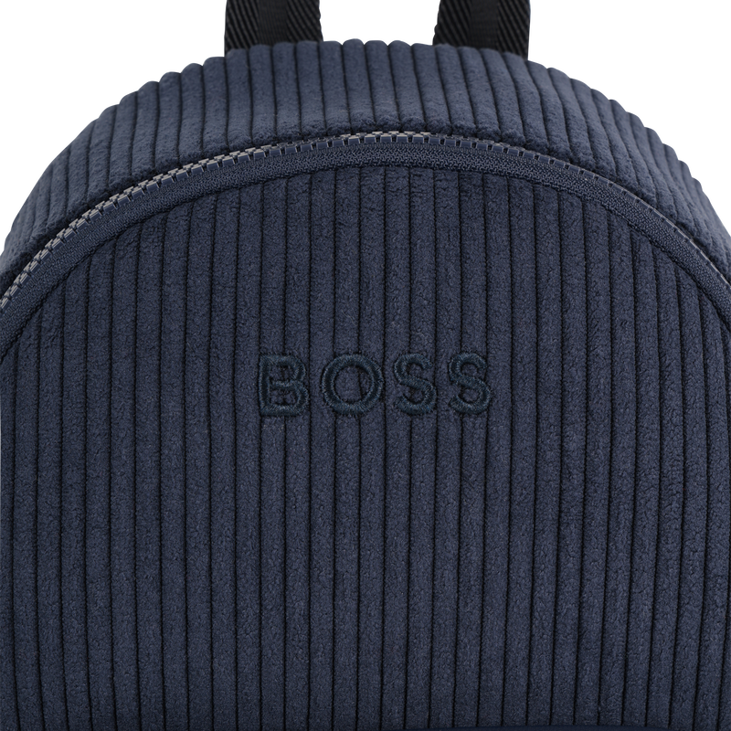 Mochila de veludo cotelê BOSS 
                    BOY