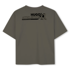 T-shirt de manga curta HUGO 
                    BOY