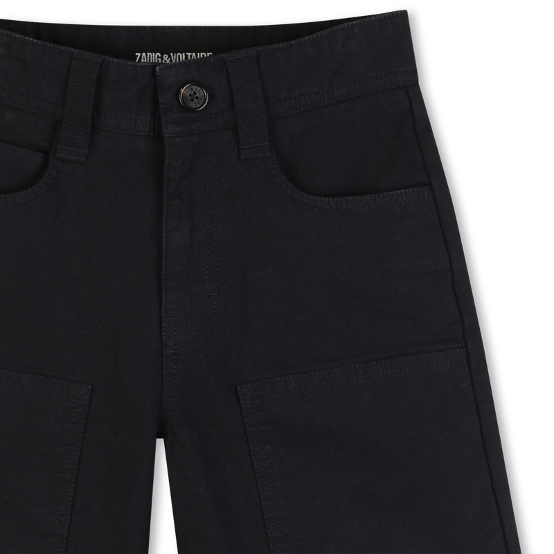 BERLUDA COM ADESIVOS ZADIG & VOLTAIRE 
                        BOY