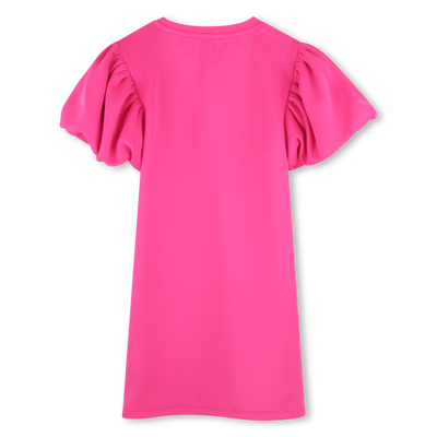 Vestido forrado de manga curta MARC JACOBS GIRL