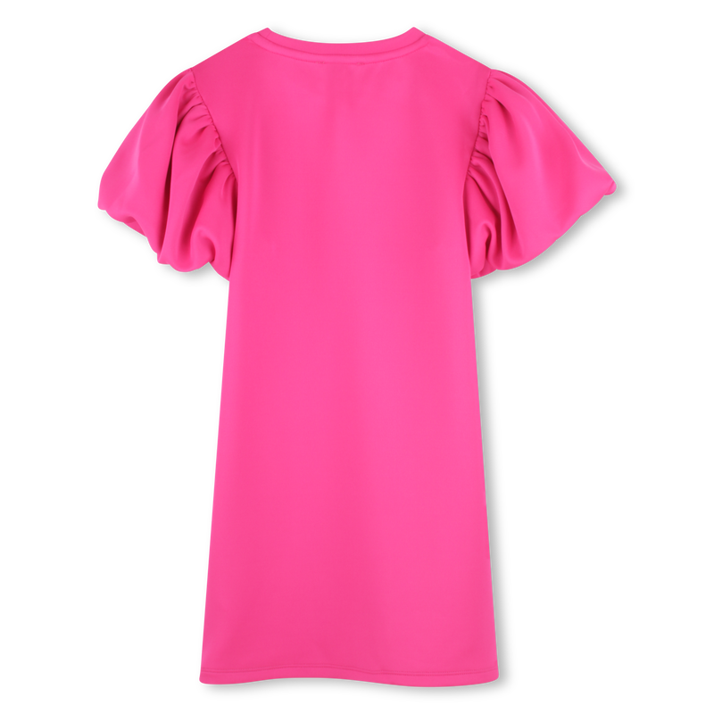 Vestido forrado de manga curta MARC JACOBS 
                        GIRL