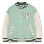 Camisola de jogging com fecho zip KENZO KIDS 
                    GIRL