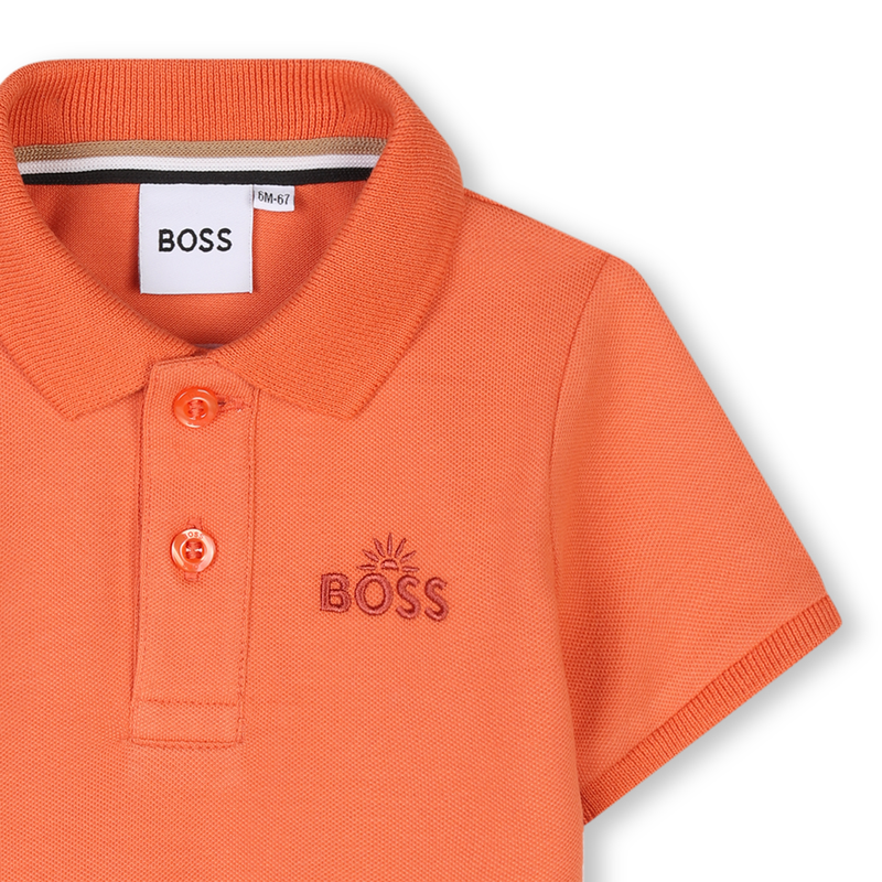Polo de mangas curtas BOSS 
                        BOY